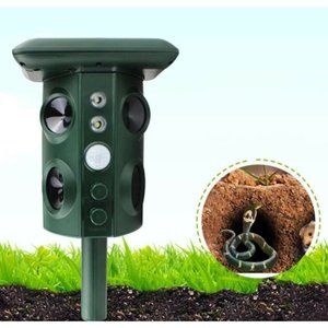 Solar  Animal Pest Repeller Outdoor Four Speakers Mechanical  X3W6
